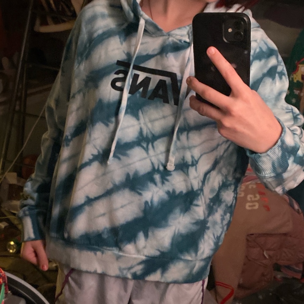 Vans tie dye hoodie NWT